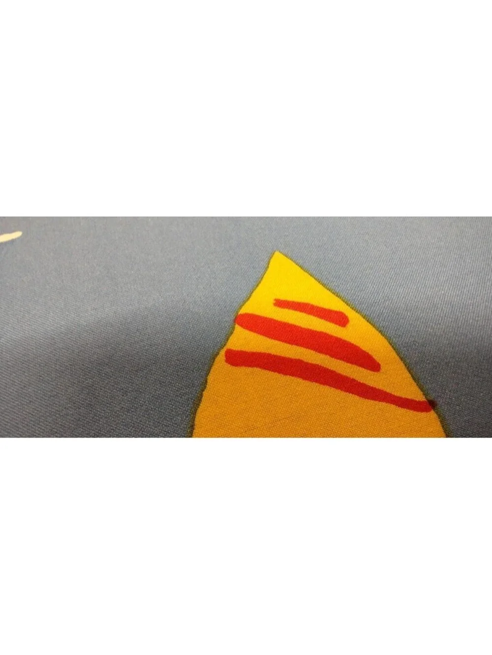 Vintage KEN DONE Scarf Sailboats Australian Artist Designer MADE IN JAPAN 1980s